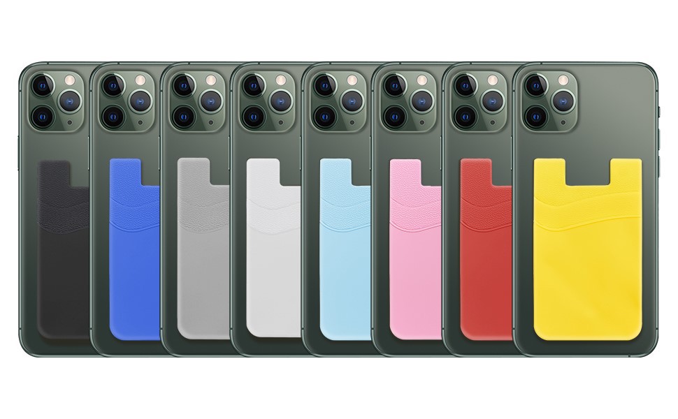 silicone phone card holder silicone phone card holder